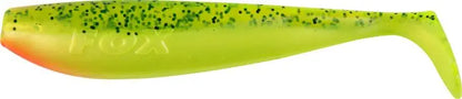 Fox Rage Zander Pro Shad 12cm 4.75in UV Lemon Tiger 35pcs 12g.