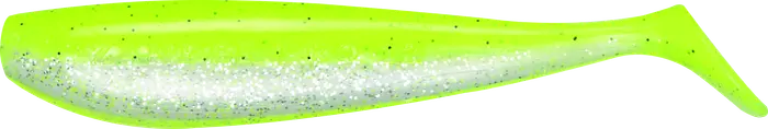 Fox Rage Zander Pro Shad 12cm 4.75in UV Chartreuse Ayu 35pcs 11g.