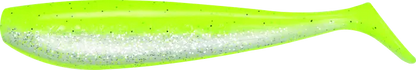 Fox Rage Zander Pro Shad 12cm 4.75in UV Chartreuse Ayu 35pcs 11g.
