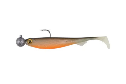 Fox Rage Bulk Loaded Slick Shad 9cm UV Hot Olive 2/0 10g 35pcs
