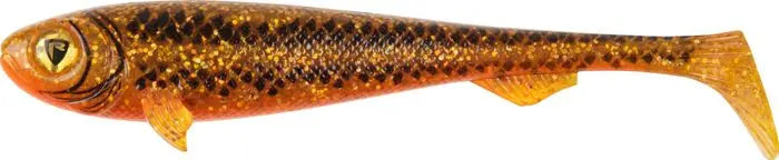 Fox Rage Super Slick Shad 23cm 9in UV Goldie 2pcs 208g.