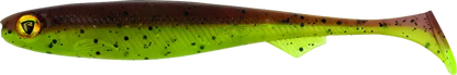 Fox Rage Slick Shad Packs 11cm 4.25in UV green pumpkin 4pcs 49g.