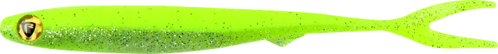 Fox Rage Slick Finesse Super Soft 11cm 4.25in UV Chartreuse Ayu 40pcs 4g.