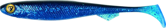 Fox Rage Slick Shad 9cm 3.5in UV Blue Flash 50pcs 4g.