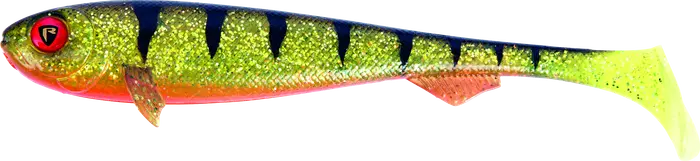Fox Rage Super Slick Shad 28cm 11in UV Perch 1pcs 180g.
