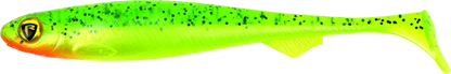 Fox Rage Slick Shad Packs 7cm 2.75in UV Lemontiger 5pcs 22g.