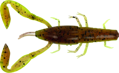 Fox Rage Critter 7cm 2.72in UV Green Pumpkin 50pcs 3g.