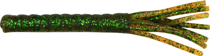 Fox Rage Creature Funky Worm Floating 7cm 2.75in UV Green Pumpkin 8pcs 18g.