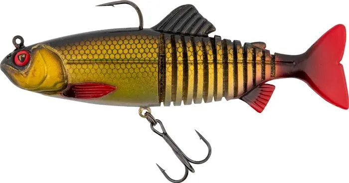 Fox Rage Jointed Replicant 20cm 8in 120g UV Golden Prey 138g.