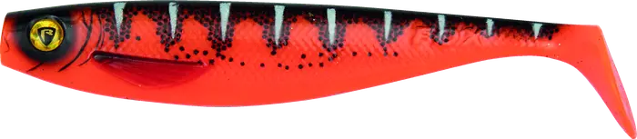 Fox Rage Pro Shad Natural Classics 23cm 9in UV Red Wake 12pcs 62g.