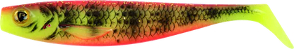 Fox Rage Pro Shad Packs 14cm 5.5in UV Bright Perch 2pcs 54g.