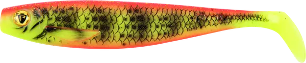 Fox Rage Pro Shad Natural Classics 14cm 5.5in UV Bright Perch 20pcs 18g.