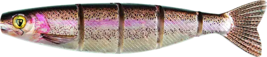 Fox Rage Pro Shad Jointed 18cm 7in Super Natural Rainbow Trout 15pcs 42g.