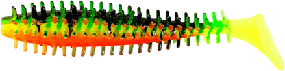 Fox Rage Spikey Shad UV Firetiger 12cm 4.75in 35pcs 10g.