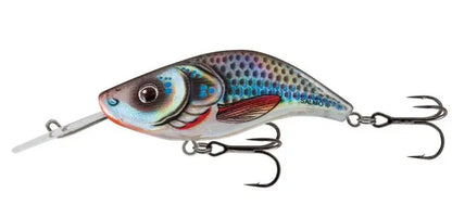 Salmo Sparky Shad 4cm Floating SILVER HOLOGRAPHIC SHAD