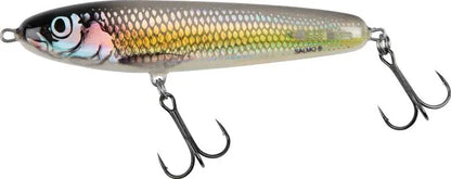 Salmo Sweeper Sinking 10cm Silver Chartreuse Shad 36g.