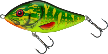 Salmo Slider Sinking 12cm Green Pike 100g.