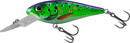 Salmo Rattlin’ Executors 5cm SDR Clear Purple Trout 16g.