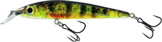 Salmo Rattlin' Sting Suspending 9cm Real Yellow Perch 26g.