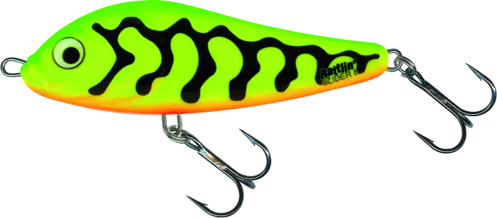 Salmo Rattlin' Slider Sinking 11cm Green Tiger 68g.