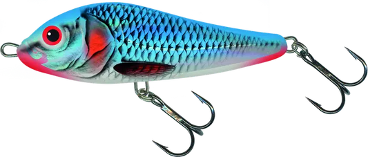 Salmo Rattlin' Slider Sinking 11cm Sinking Bleeding Blue Shad 68g.