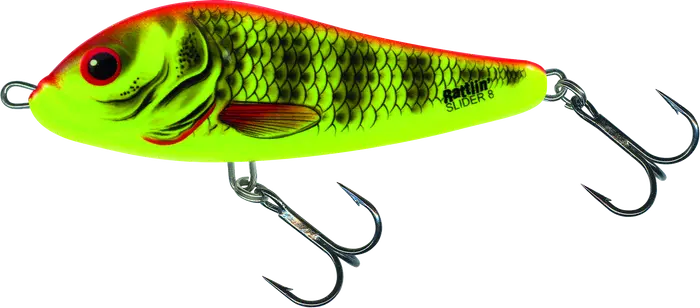 Salmo Rattlin' Slider Sinking 8cm Bright Perch 36g.