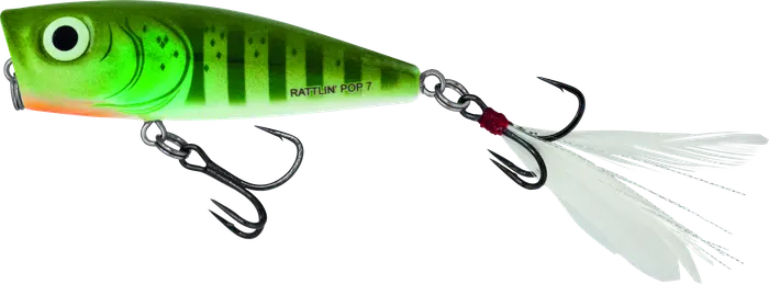 Salmo Rattlin' Pop Floating 7cm Green Gill 22g.