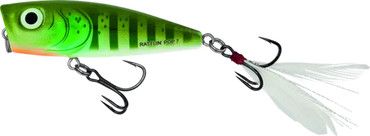 Salmo Rattlin' Pop Floating 7cm Green Gill 22g.