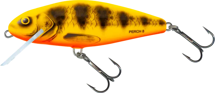 Salmo Perch Floating 8cm Yellow red Tiger 26g.