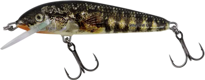 Salmo Minnow Sinking 5cm Holo Stickleback 12g.
