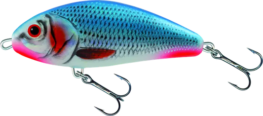 Salmo Fatso Sinking 12cm Bleeding Blue Shad 88g.