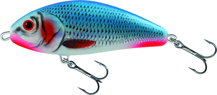 Salmo Fatso Floating 12cm Bleeding Blue Shad 84g.