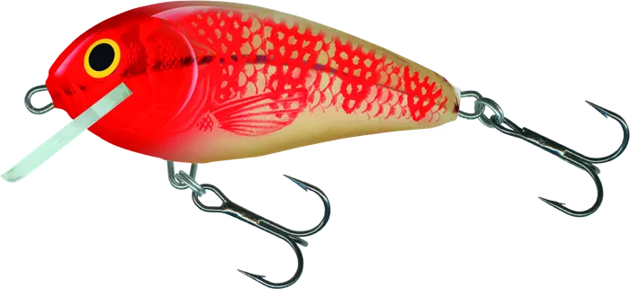Salmo Butcher Floating 5cm Golden Red Head 17g.