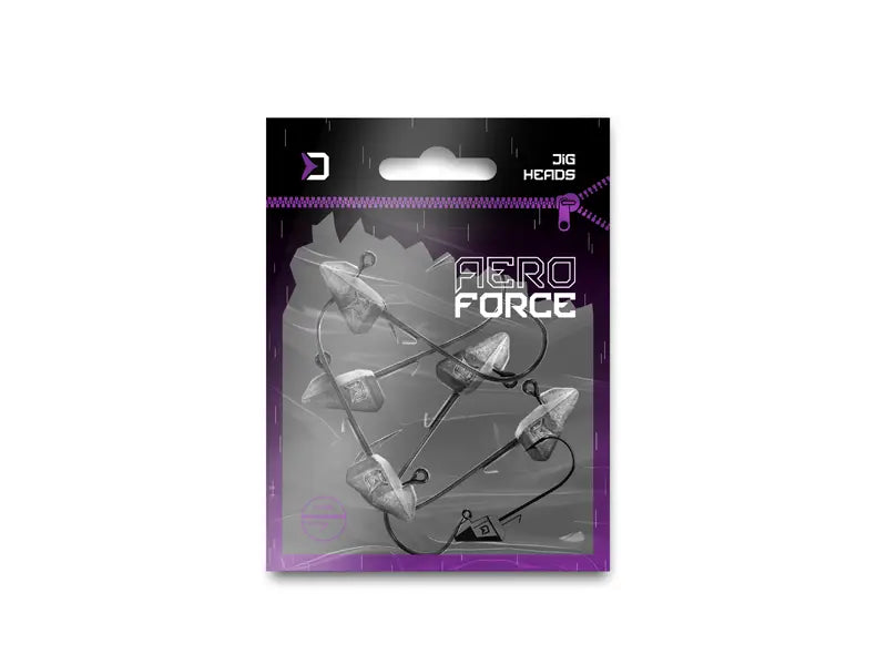Jig sabot Delphin AeroFORCE / 5 buc 12g-4/0