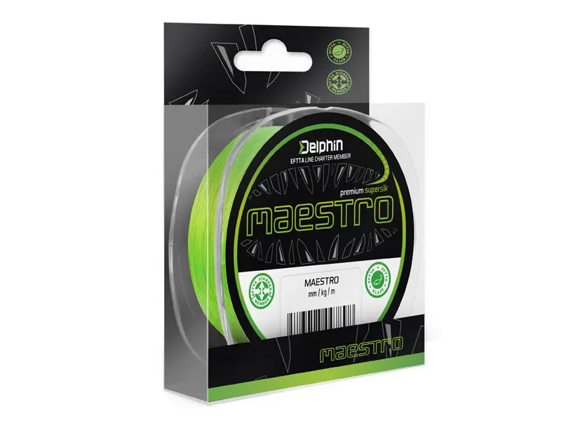Delphin MAESTRO / verde fluo 0,21mm 16,0kg 150m