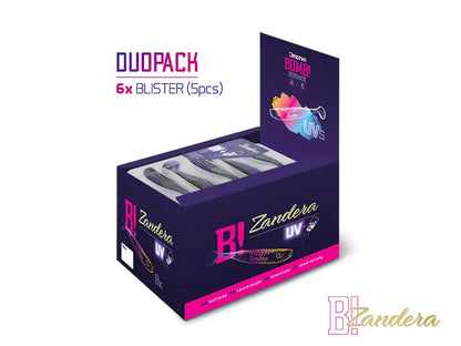 DuoPACK BOX Delphin ZANDERA UVs / 6x 5buc 12cm/BERRY