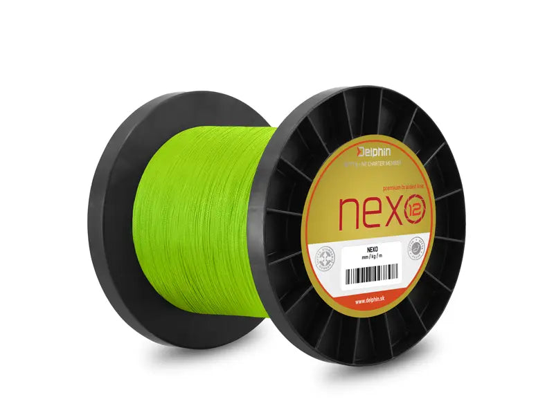 Delphin NEXO 12 / verde fluo 0,25mm 23,5kg 1300m