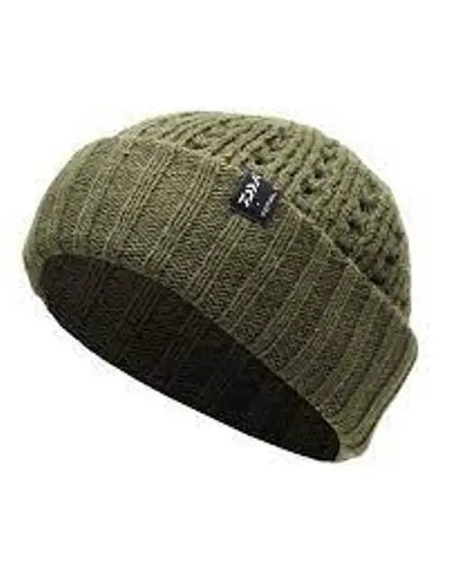 Daiwa Caciula Knitted Green Beanie