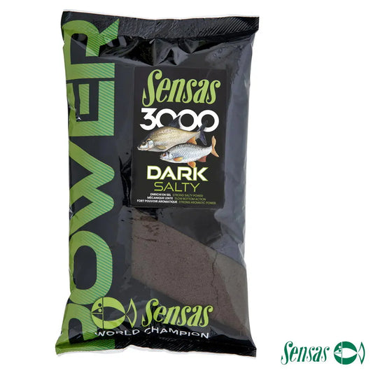 Sensas Nada 3000 Power Dark Salty 1kg