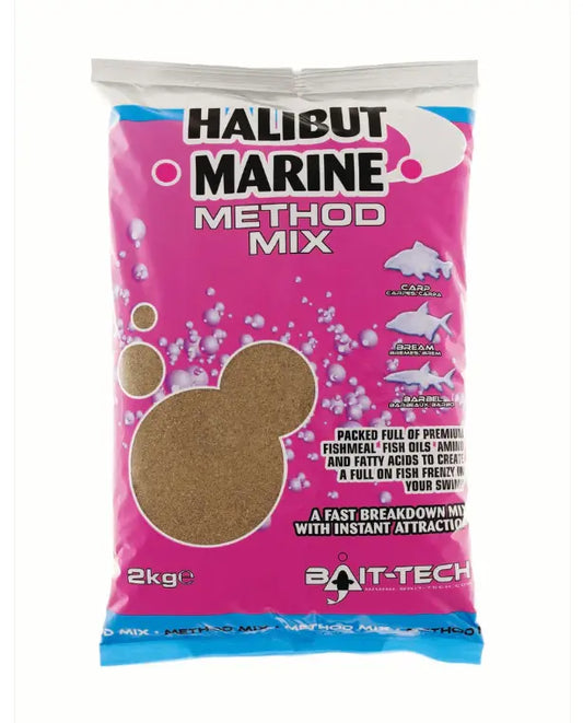 Bait Tech Nada Halibut Marine Method Mix 2kg