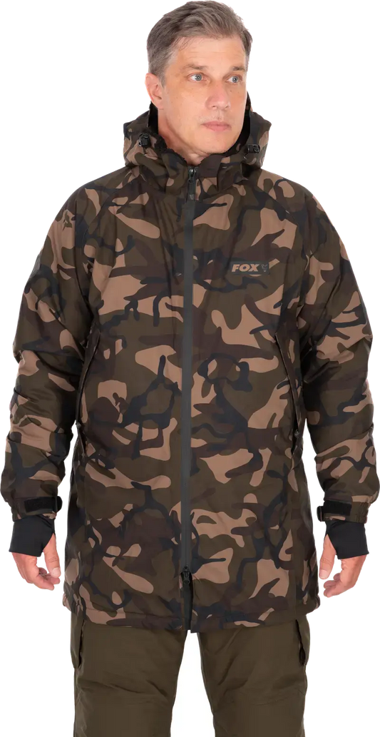 Fox Camo Sherpa-Tec 3 4 Jacket Ltd M