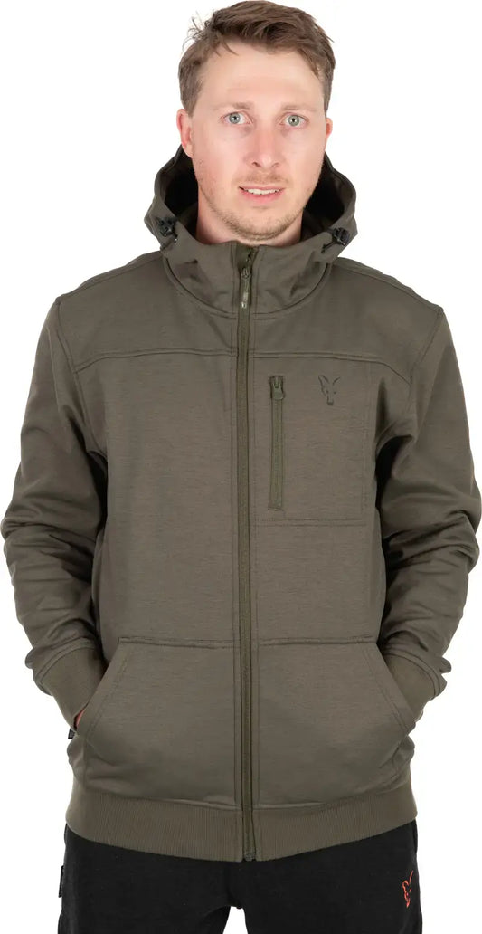 Fox Collection Soft Shell Jacket Green/Black S