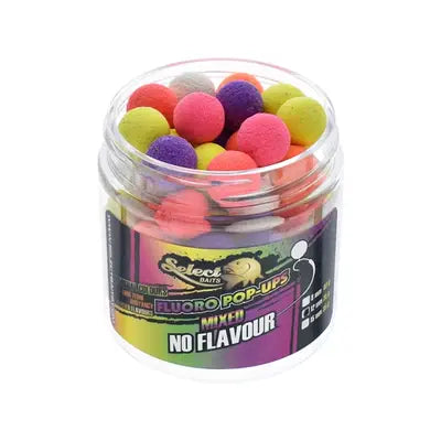 Select Baits Pop-Up Mixed Fluro No Flavour