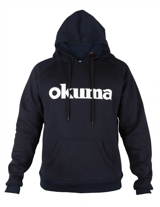 Rapala OKUMA MOTIF BLACK HOODIE (hanorac) L