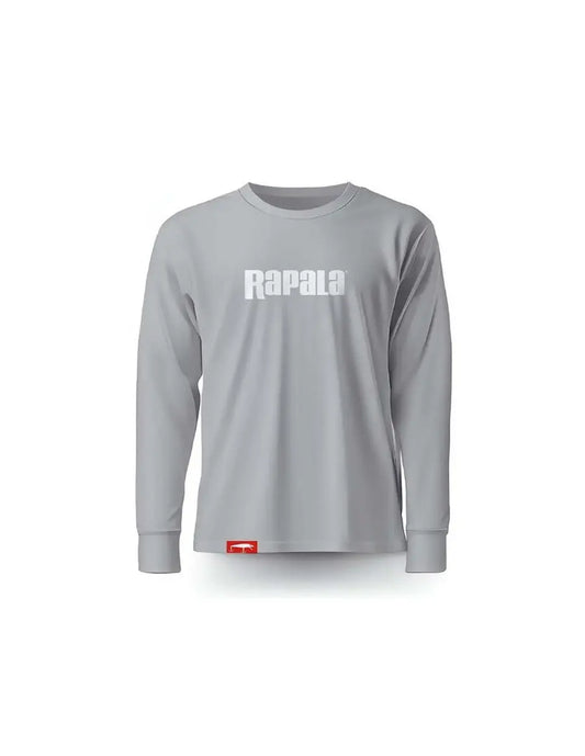 Rapala GREY WHITE LOGO LONG SLEEVE XL