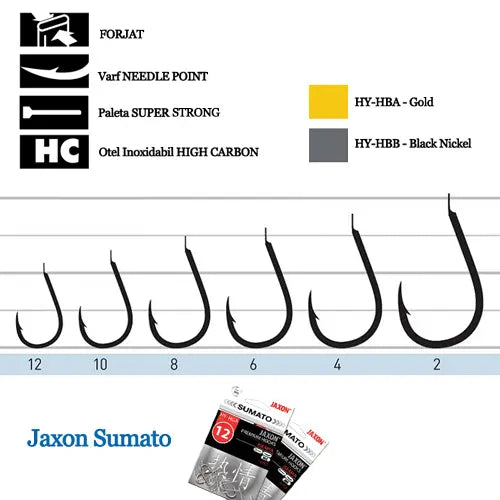 Jaxon Carlige Sumato Chinu Nr 8 Negru