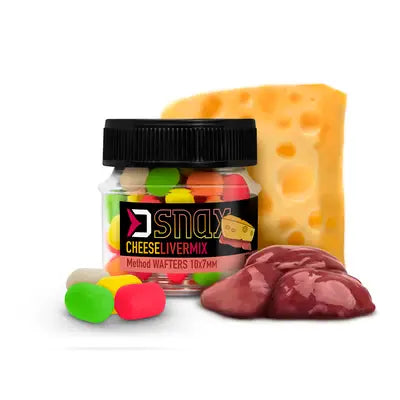 Momeală De Cârlig Mix D Snax Waft 10x7mm/20g Brânză-ficat