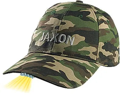 Jaxon Sapca Camou Cu Lanterna Clip 5led