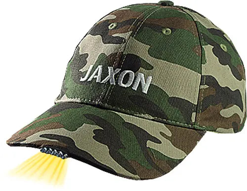 Jaxon Sapca Camou Cu Lanterna Clip 5led