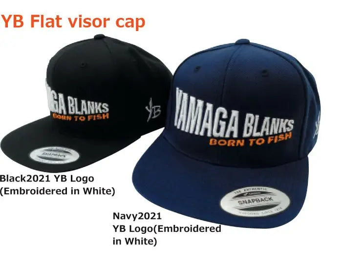 Yamaga Blanks Sapca Yamaga Flat Visor Navy Born To Fish